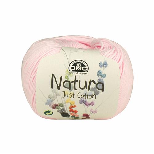 DMC Natura Just Cotton Knitting Yarn, Pink - N06