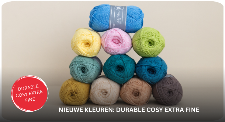 Durable Cosy Extra Fine nu verkrijgbaar in elf nieuwe kleuren